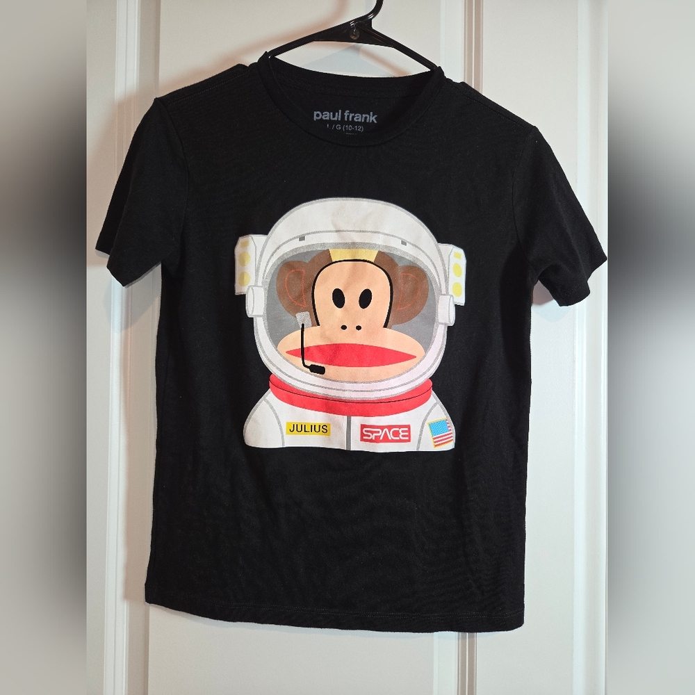 Paul Frank Black Space Monkey Tee